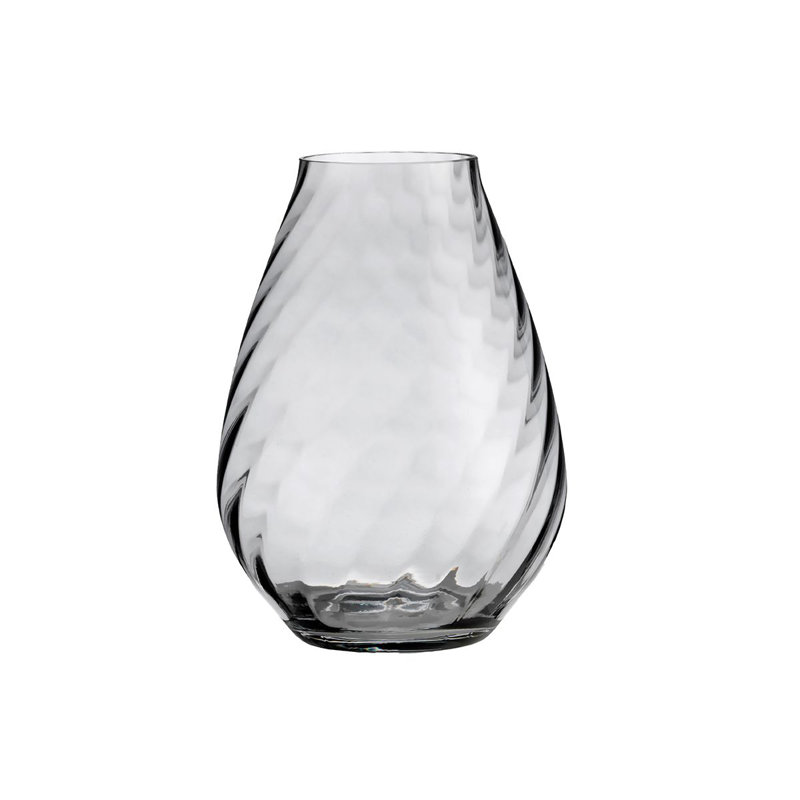 Large Lena Bowl, Smoke , 13" H x 8" W x 8" D