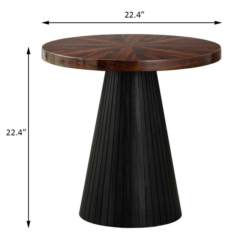 Surdal Contemporary End Table - Black