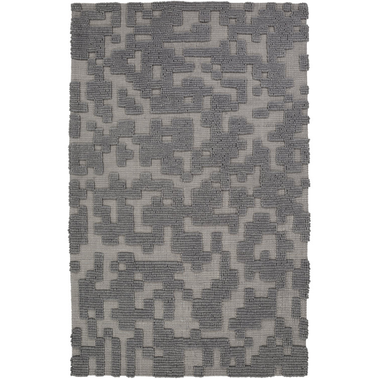 Edmonson Flatweave Wool Geometric Indoor Rug