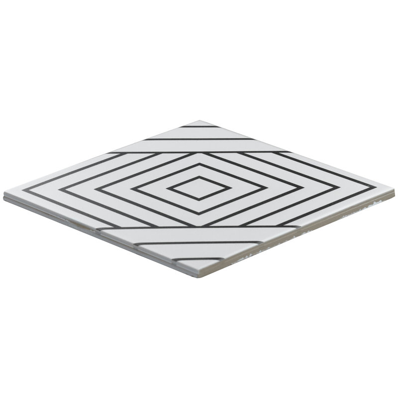 Script 8" x 8" Porcelain Wall and Floor Tile