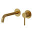Robinet de salle de bain mural, robinet de salle de bain monocommande avec bonde-125423836