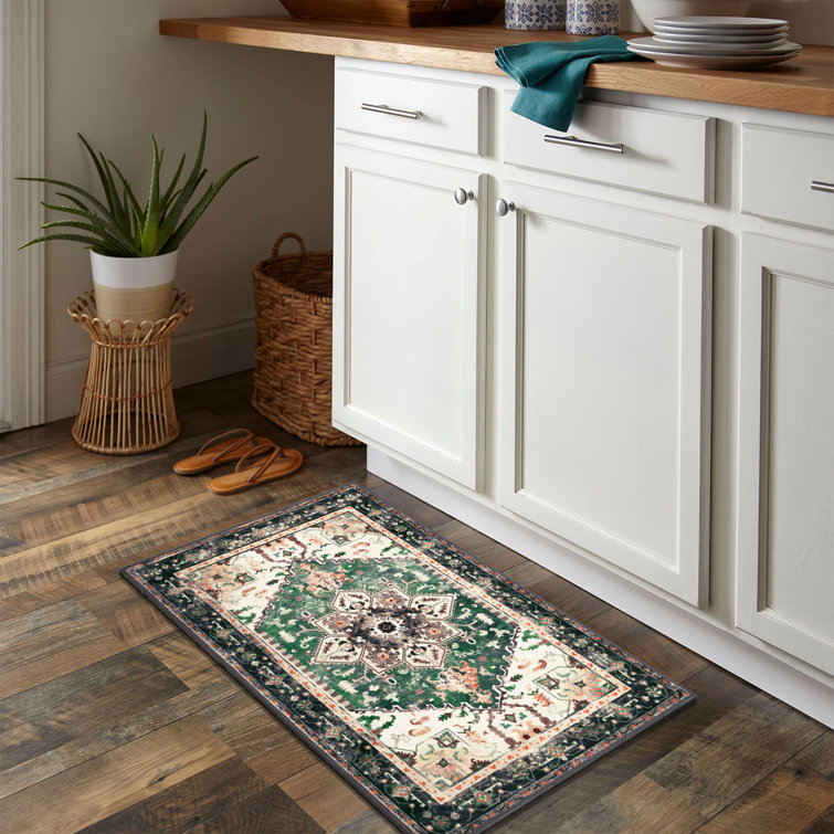 Vintage Modern Boho Soft Washable Area Rug