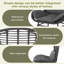 Chaise de patio avec coussins (ensemble de 2)-1626397100