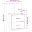 Jaicarious Wall-mounted Bedside Cabinet-1870329706