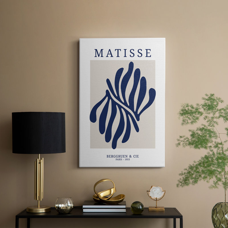 Matisse CDXII, reproduction encadrée - galerie Cavas, H 12 po x l 8 po