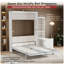 Lit escamotable vertical avec table et tablette Morden Deisgn
