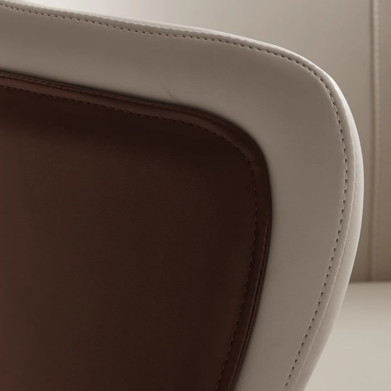 Gray Solid back side Chair(Set of 2)