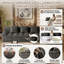 Causeuse de 71 po avec accoudoirs inclinables et coussin double 71 po.-981794769