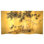 4 ft. Short Double Sided Canvas Folding Screen