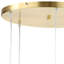 Saundra 5 - Light Gold Cluster Pendant