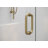 Illume 62.5 in. x 78 in. Fully Frameless Wall Hinge Shower Door-90625943