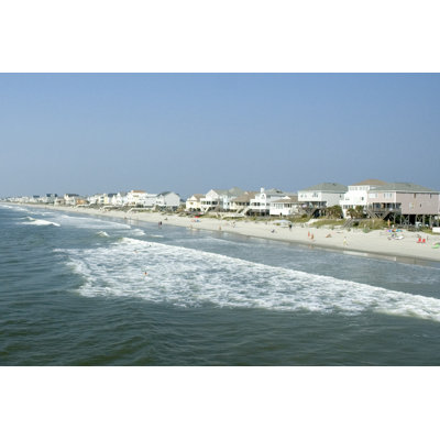 Surfside Beach SC - Wrapped Canvas Print