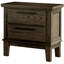 Table de chevet 2 tiroirs Dawnta