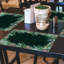 Napperons en papier de qualité supérieure Green Garland