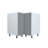Radiance Ready to assemble Matte Gray 36 in. Lazy Susan Base Kitchen Cabinet (36 in. W x 24 in. D x 34.50 in. H)