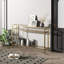 Console pour canapé de 42,1 pouces, table d'entrée, table de couloir avec structure en métal-484829990