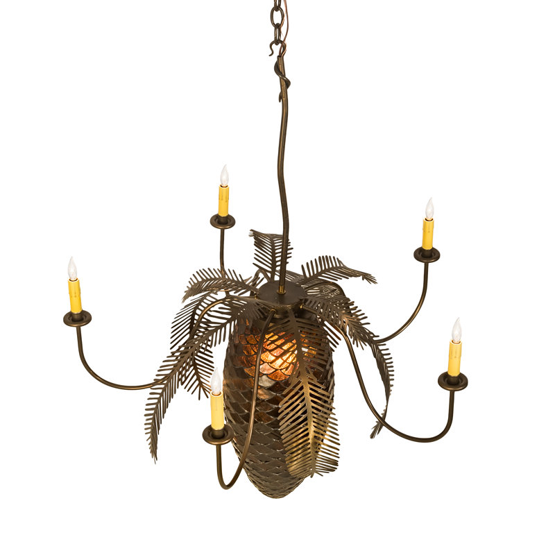 Campbell 6 - Light Chandelier