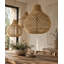 Daxton Handwoven Rattan Pendant Light shade