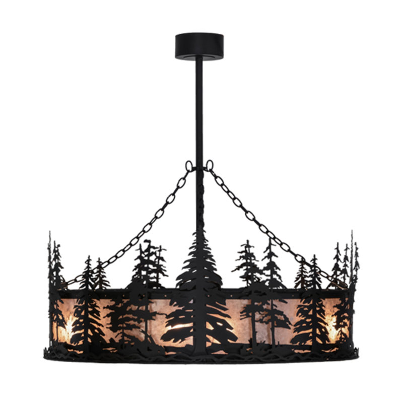 Tall Pines Downrod Ceiling Fan