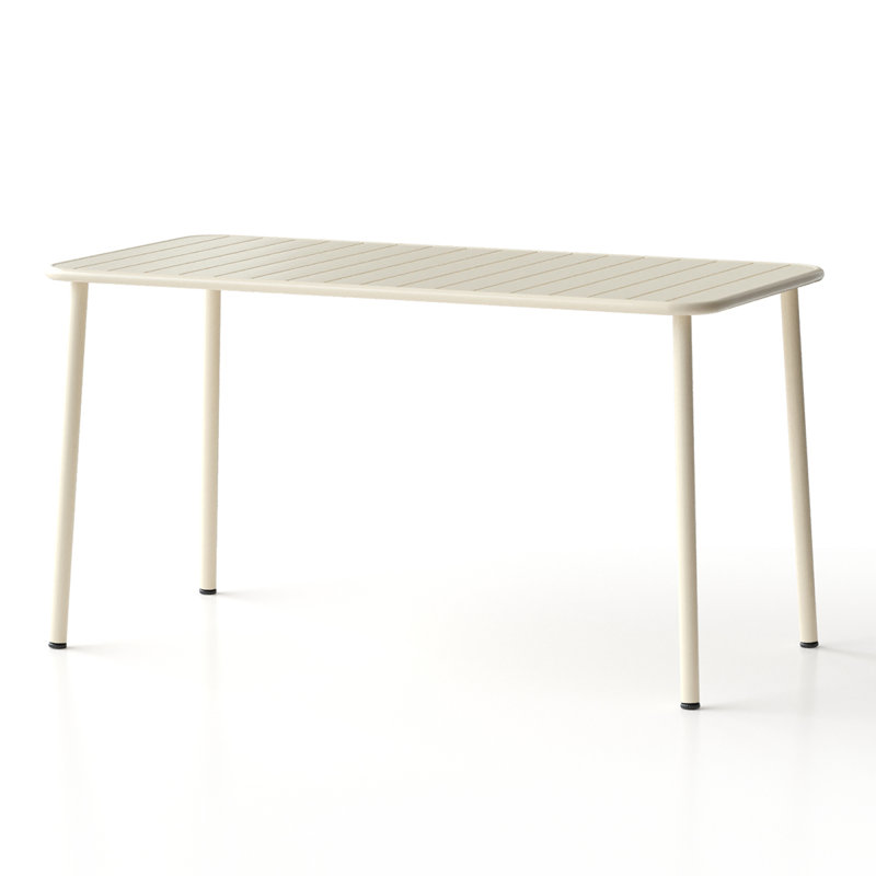 Table de salle à manger Sella, Blanc