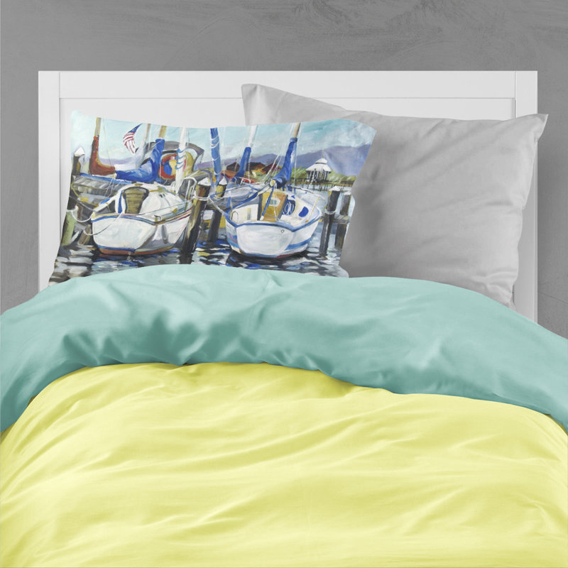 Tourquoise Bay Sailboat Microfiber