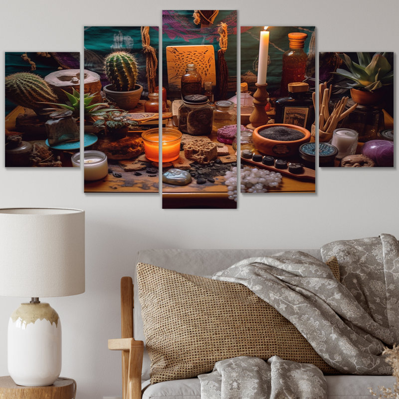 Sawin - Christianisme, reproduction d'art sur toile - 5 panneaux