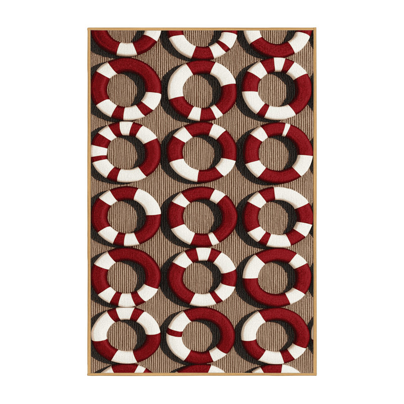  Tapis nautique lavable, Rectangle 6 pi x 9 pi
