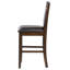 Ensemble de 2 tabourets de bar à hauteur de comptoir et tabourets de cuisine