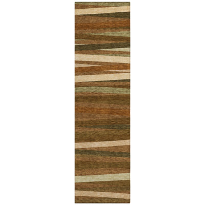  Machine Washable Indoor/Outdoor Chantille ACN997 Gray Area Rug