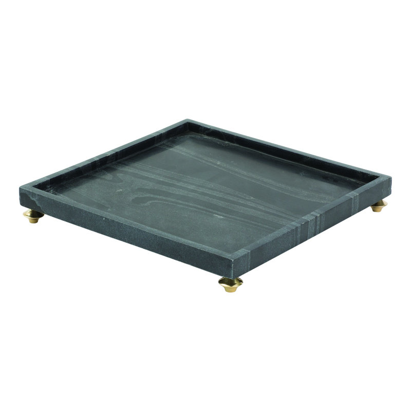 Julia Buckingham Quintessesntial Accent Tray, Black