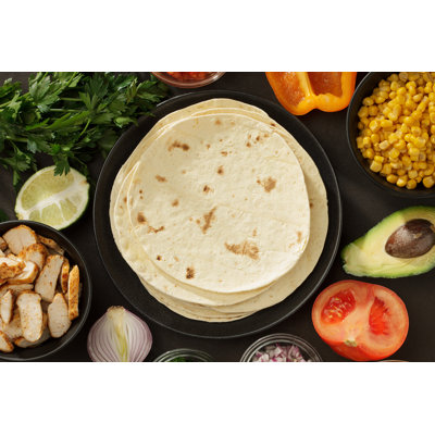 Tacos Ingredients - Wrapped Canvas Rectangle Print