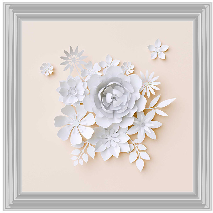 Single Picture Frame Print on Glass