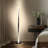 Helix 48 in. Industrial LED Floor Lamp with Built-In 3-Way Dimmer