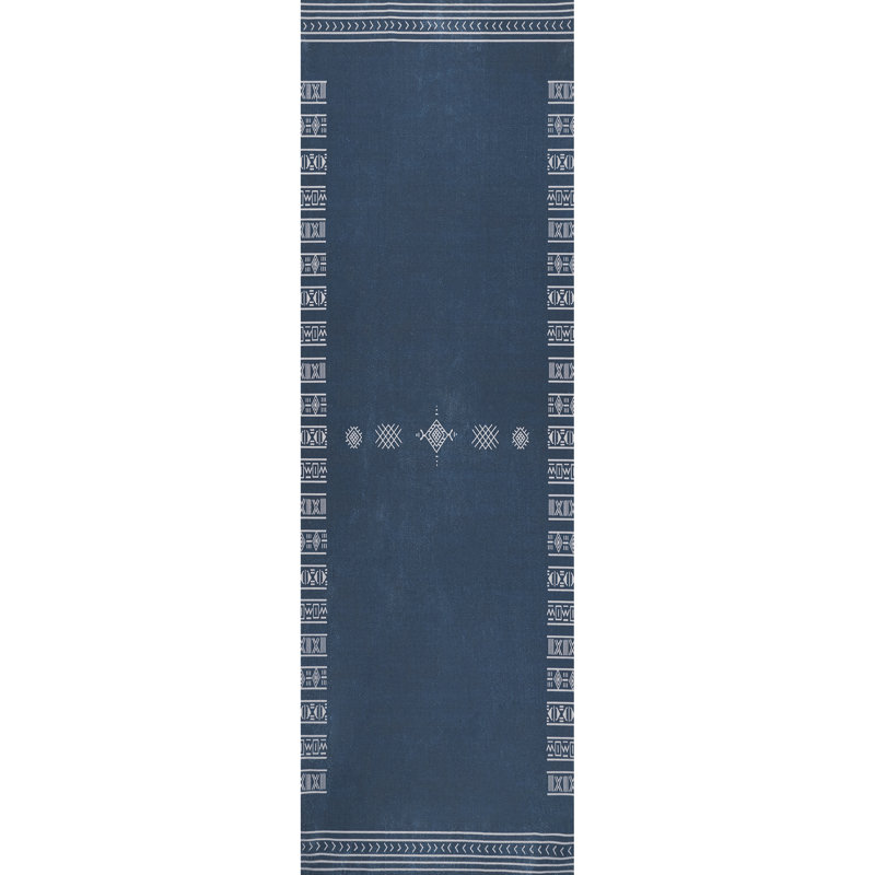Arina SpinClean Machine Washable Global Inspired Simplistic Tribal Area Rug, Runner 2'6" x 8'