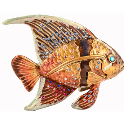 Fish Metal Decorative Box