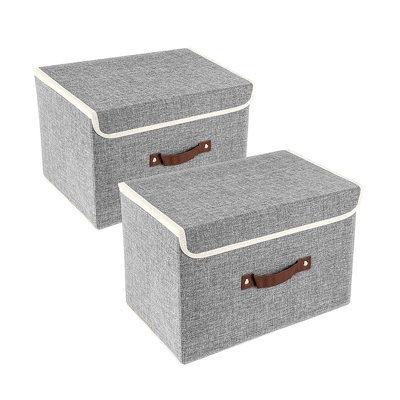 Latitude Run® Fabric Bin
