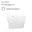 St. Tropez One Piece Elongated Toilet Dual Vortex Flush 1.1/1.6 gpf