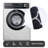 Kitchen Mats 2-Piece Non Slip,Absorbent Dirt-Resistant Machine Washable Rug for Laundry,Entry-1868563598-1868563597