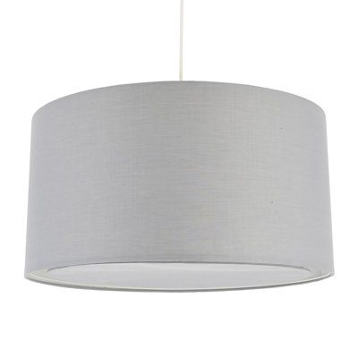 26 cm H Drum Cotton Pendant Shade ( Spider )
