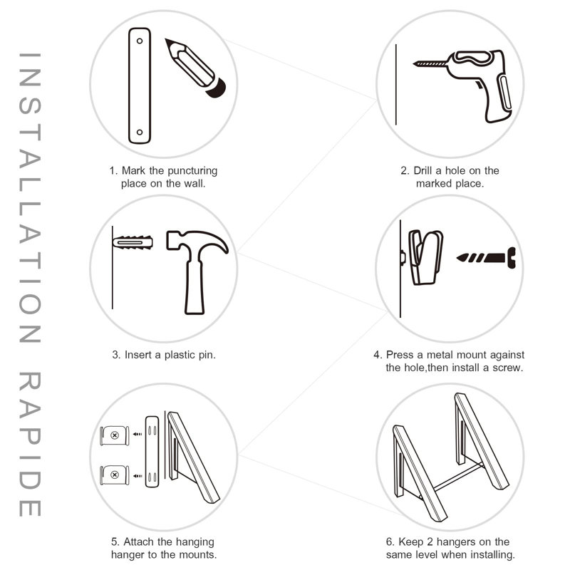 Baltes Aluminum Wall-Mounted Drying Rack