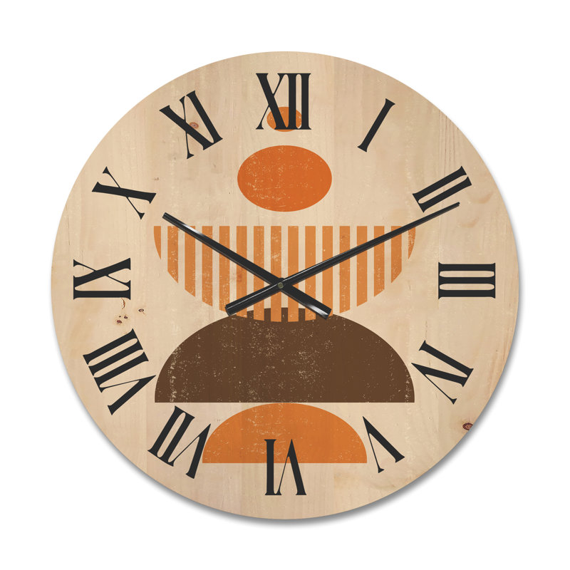 Horloge murale abstraite, Petit