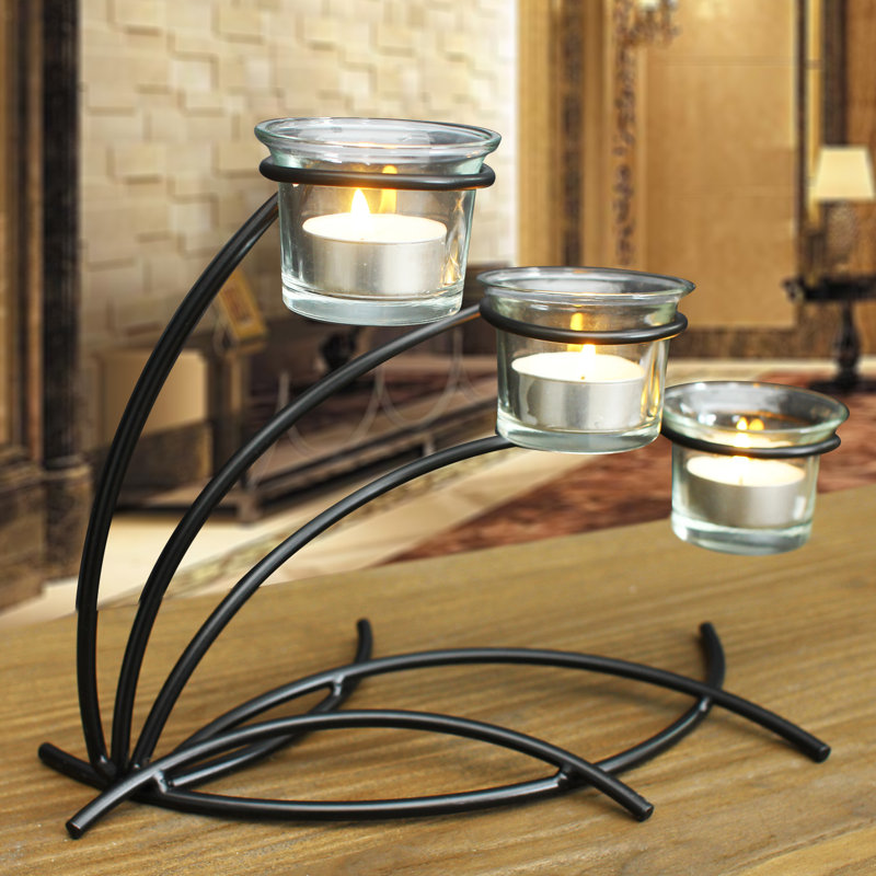 8.9'' H Metal Tealight Holder