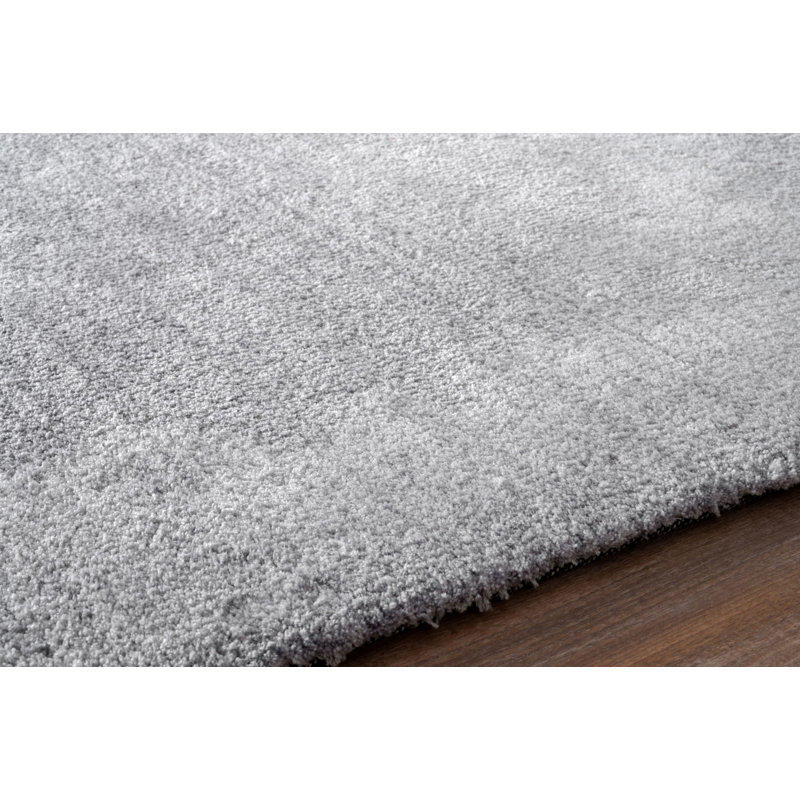 Deskins Solid Colour Hand Woven Area Rug, Runner 76 x 244cm