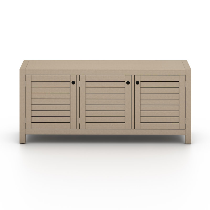 Sonoma 70'' W Solid Wood Sideboard, Washed Brown