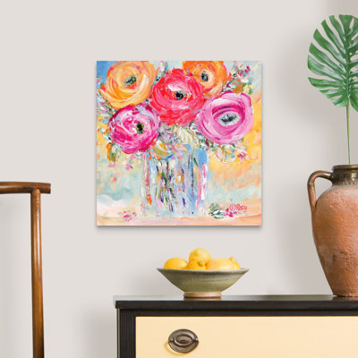 Reproduction d’art sur toile « burst of Bloom » par Robby Ebert