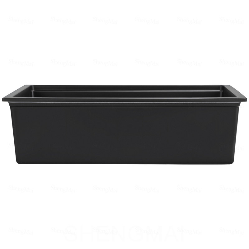 Évier de cuisine encastré 30 po en granite à cuve simple encastrable pour bar pour véhicule récréatif