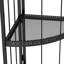 Étagère d'angle polyvalente à 3 niveaux pour la cuisine de bureau à domicile et les petits espaces