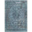 Tapis bleu intérieur / extérieur lavable à la machine Claudian ACN1646-109535509