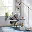 Velvet Swivel Accent Chair-1825405947