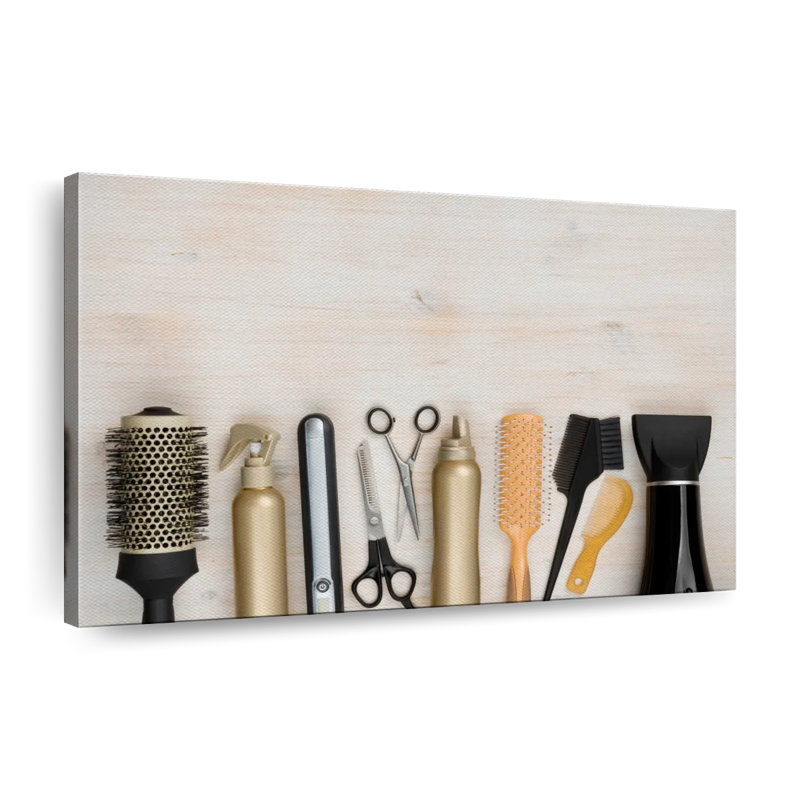 «Hair Salon», reproduction sur toile, L 24 po x H 36 po